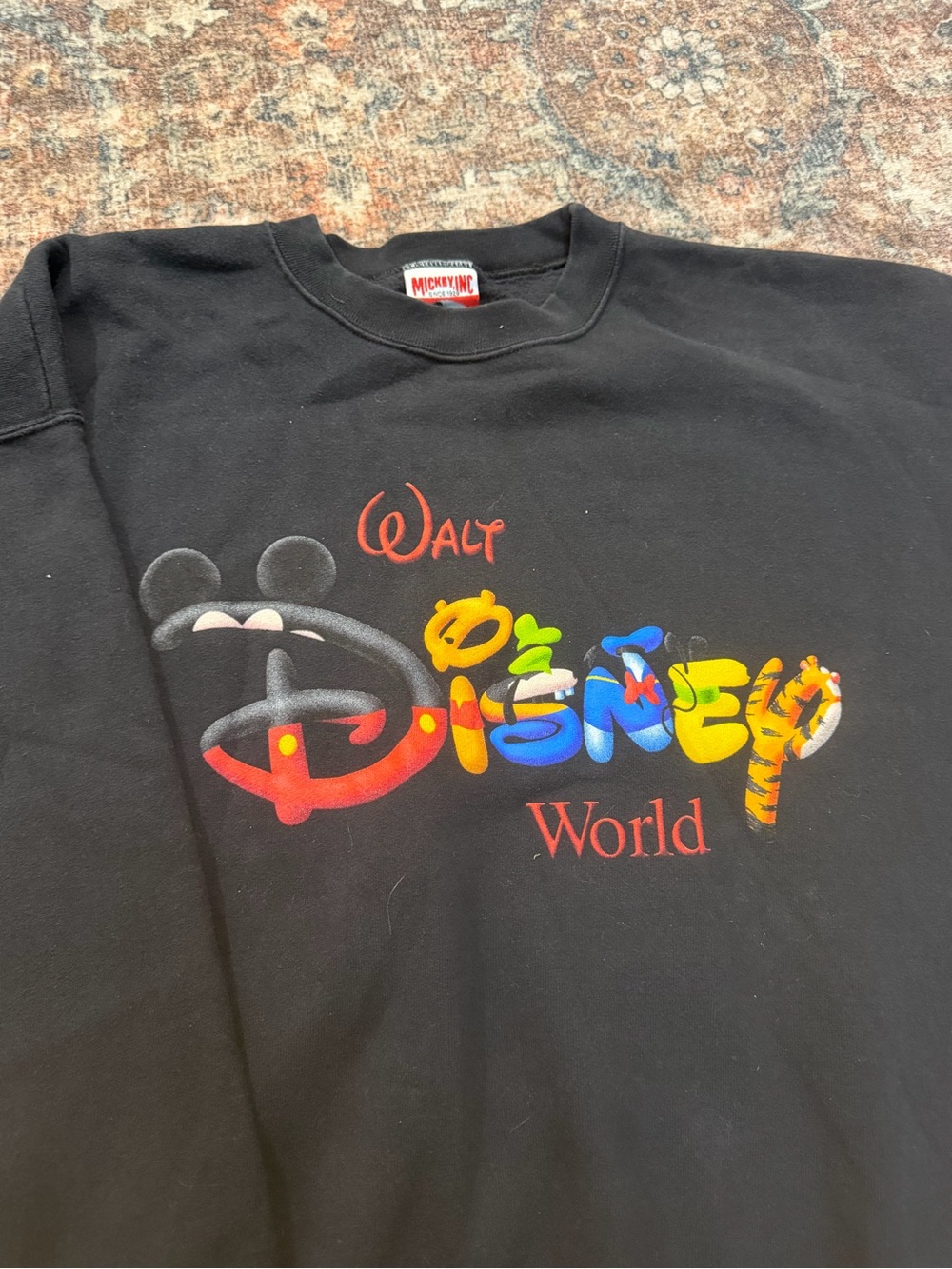 Vintage 90s Mickey Inc Walt Disney World Sweatshirt